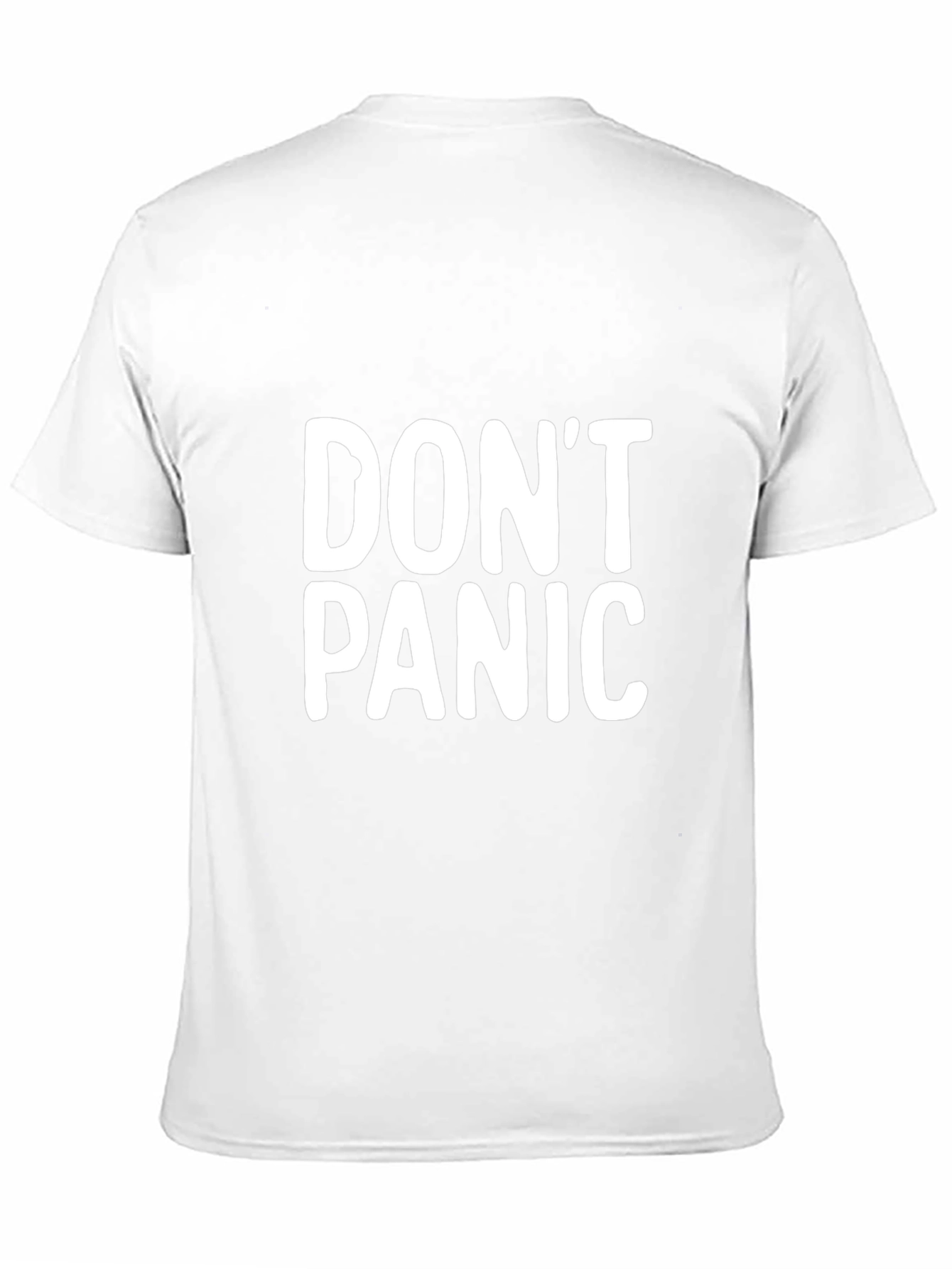 Dont Panic T-Shirt - Relaxed Cotton Tee