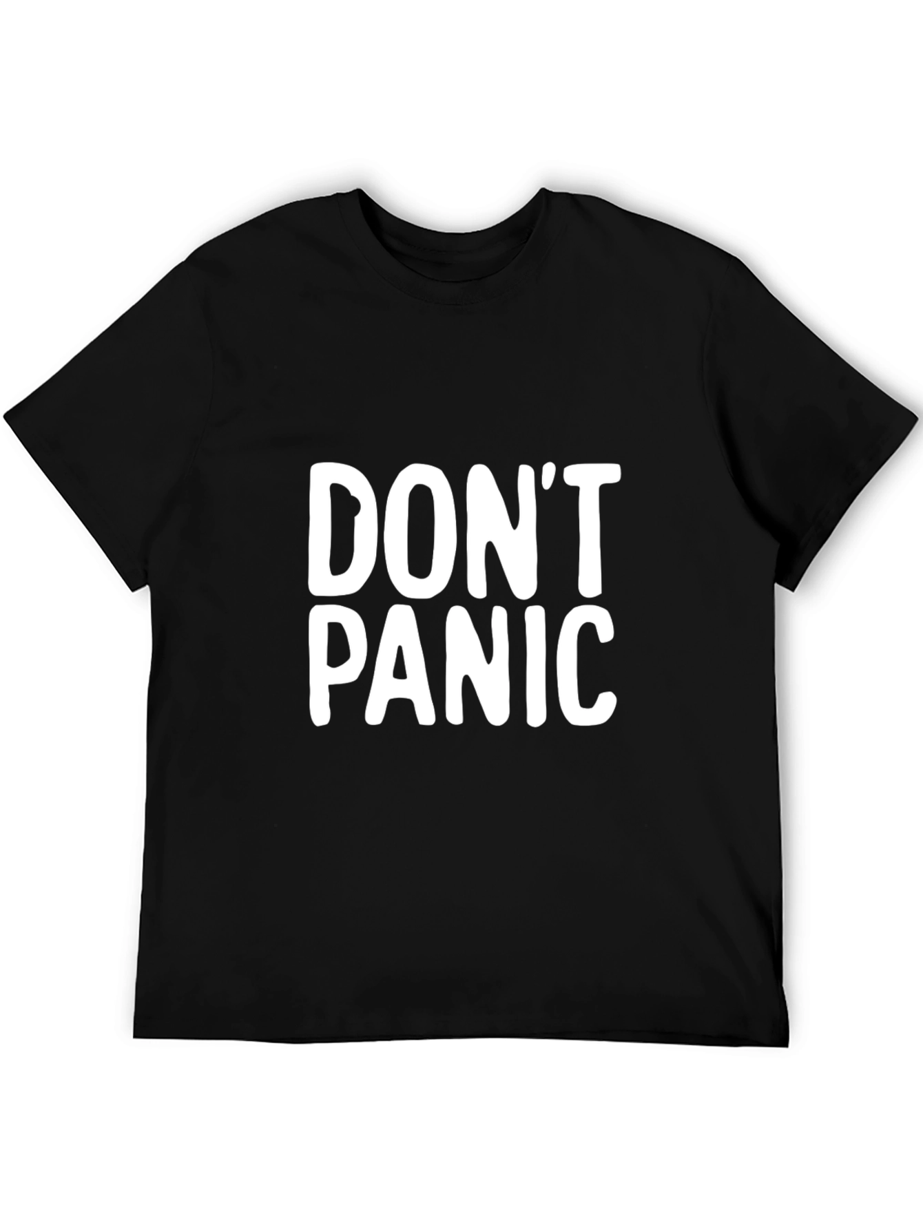 Dont Panic T-Shirt - Relaxed Cotton Tee