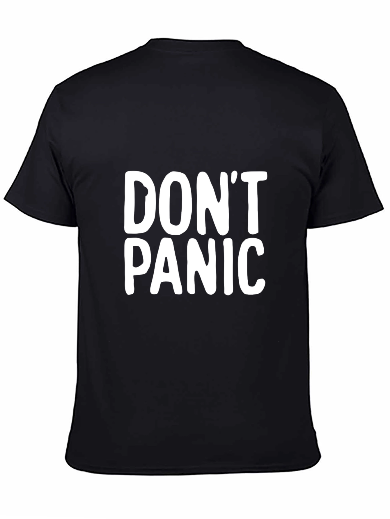 Dont Panic T-Shirt - Relaxed Cotton Tee