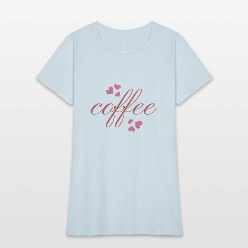 Coffee Love – Elegant Script with Hearts