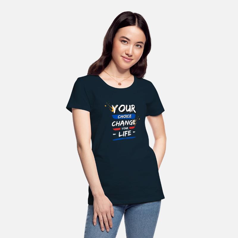 colourfull inspirational quotes t-shirt