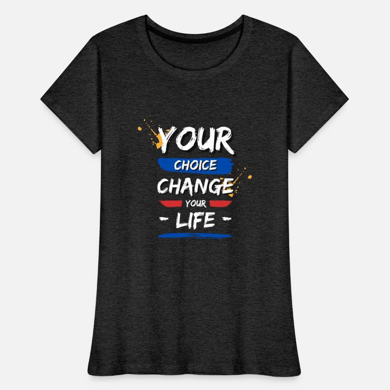 colourfull inspirational quotes t-shirt