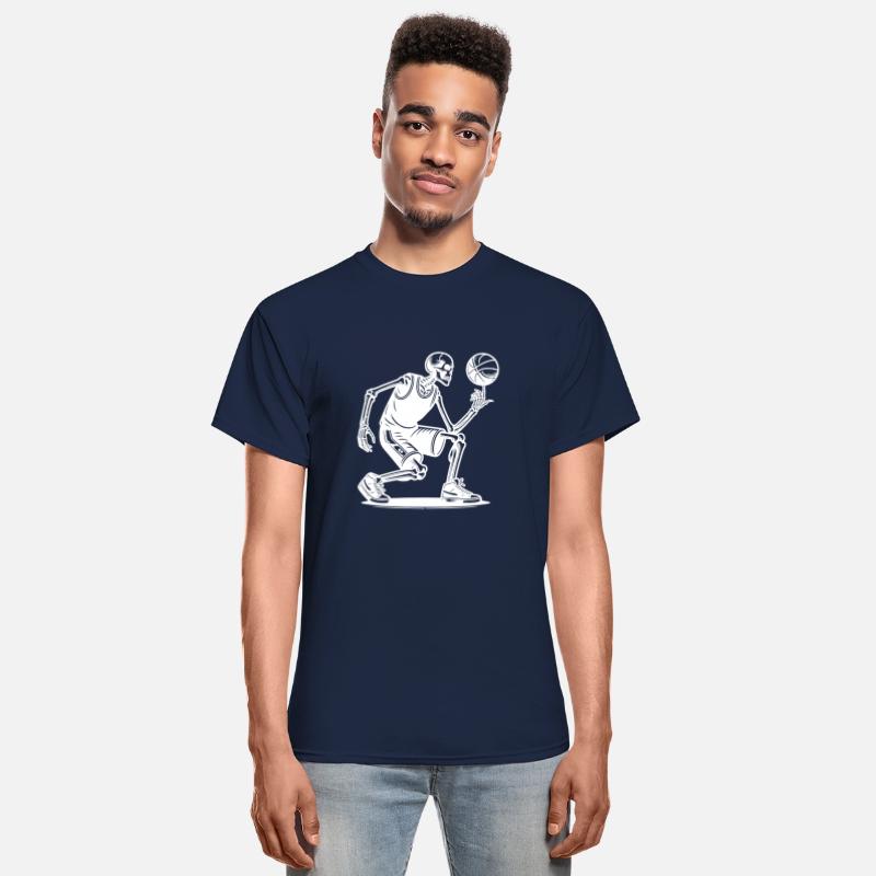 Cool Basketball Halloween Player Skeleton Sport