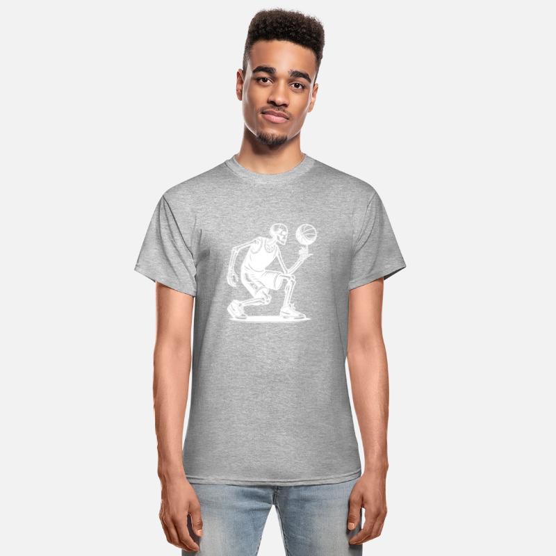 Cool Basketball Halloween Player Skeleton Sport