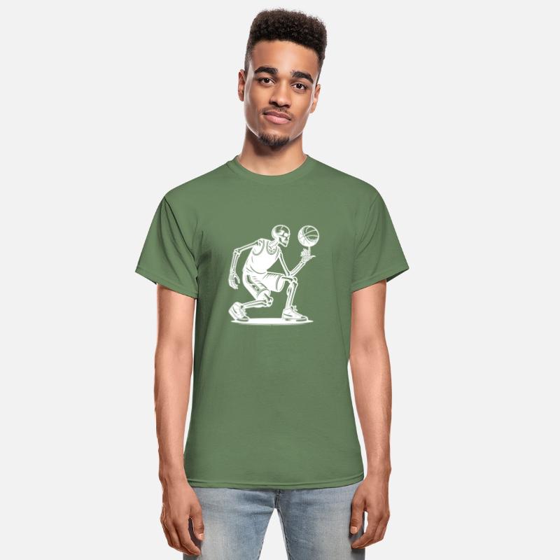 Cool Basketball Halloween Player Skeleton Sport