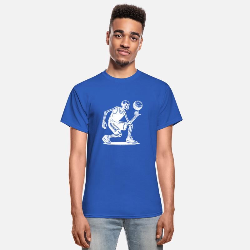 Cool Basketball Halloween Player Skeleton Sport