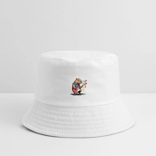 Cool Capybara Playing Electric Guitar