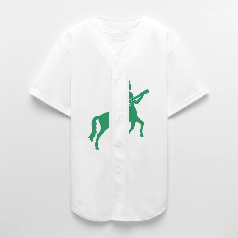 Cool guitar player centaur mythical creature man