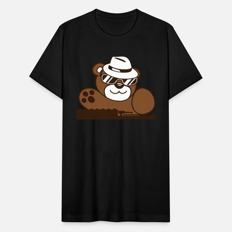 Cool Teddy Bear DJ Turntable Mixer Music Party Fun