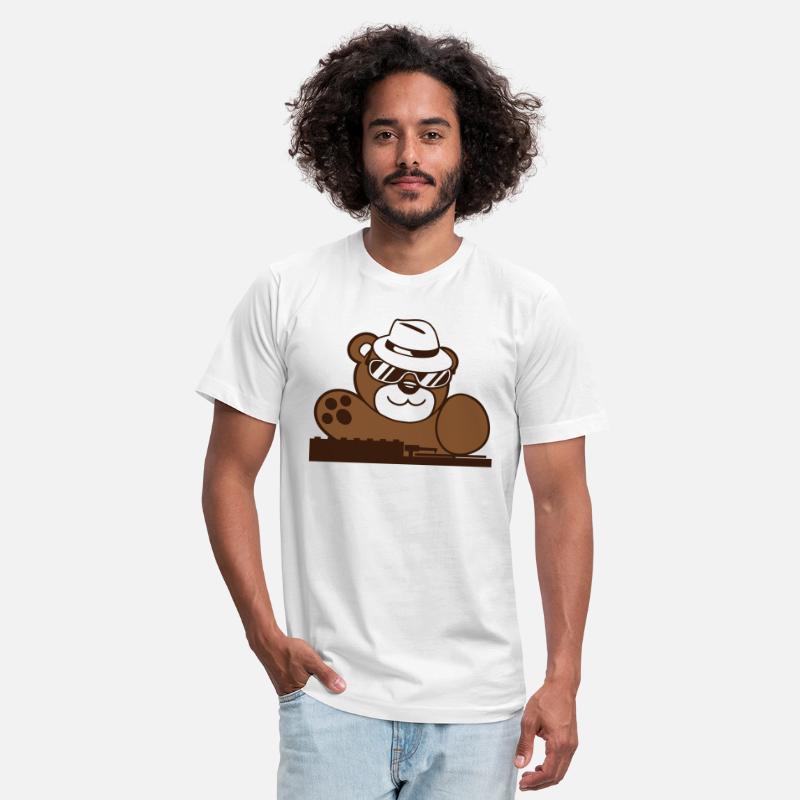 Cool Teddy Bear DJ Turntable Mixer Music Party Fun