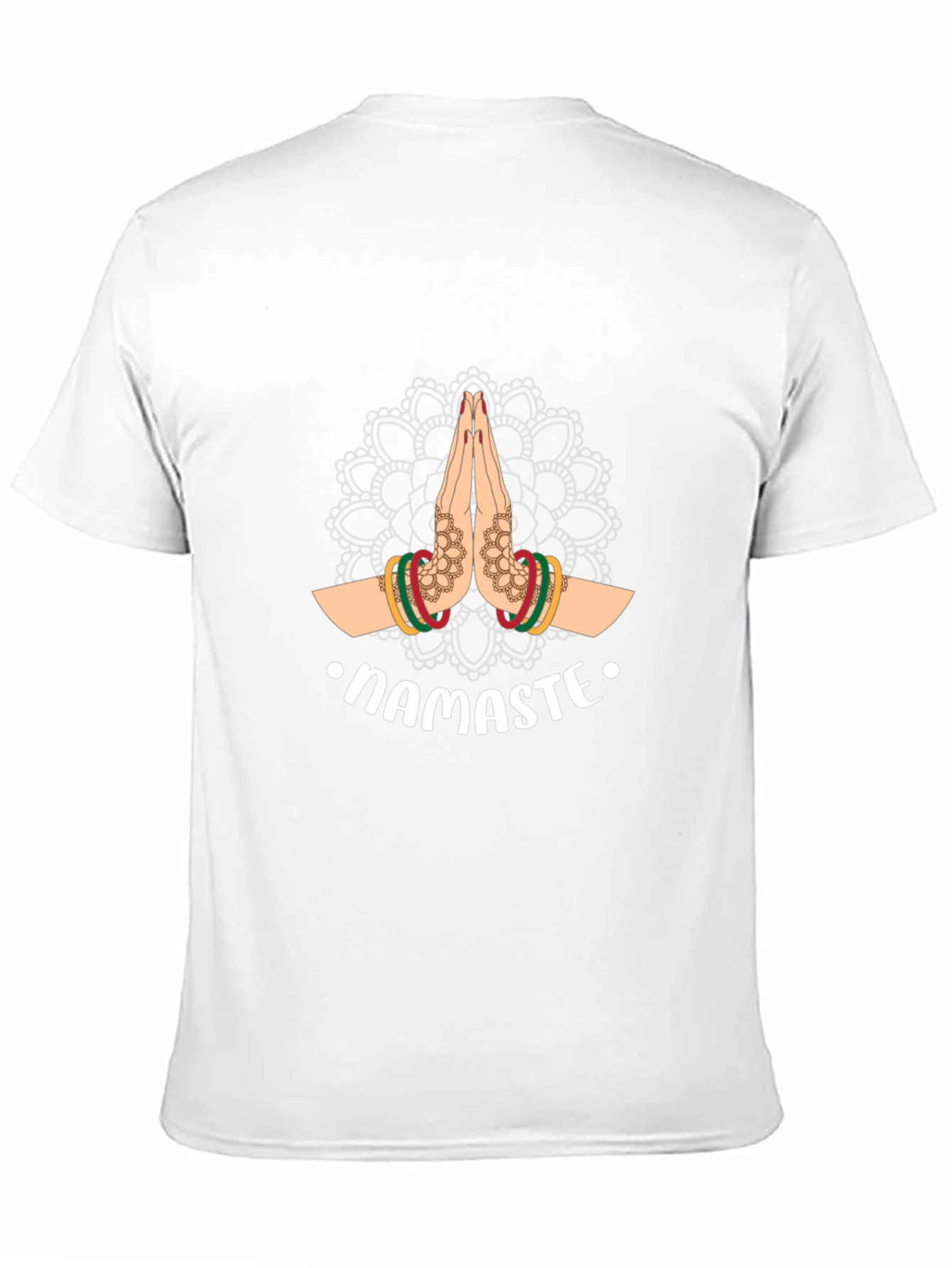 Namaste Graphic Tee - Black Casual Shirt