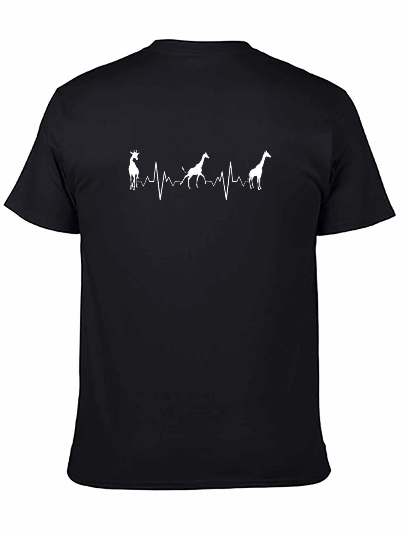 Giraffe Heartbeat T-Shirt - Unique Design