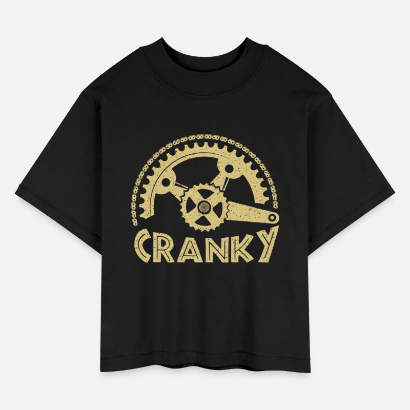 Cranky Shirt Funny Bike Lover Gift Cycling