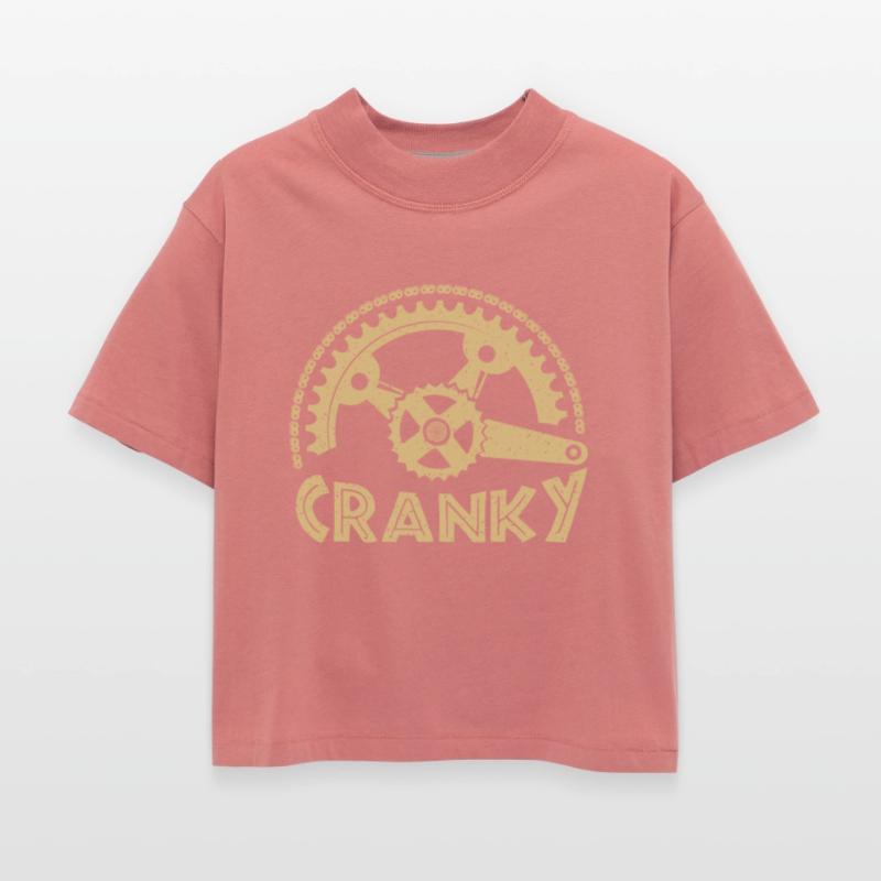 Cranky Shirt Funny Bike Lover Gift Cycling