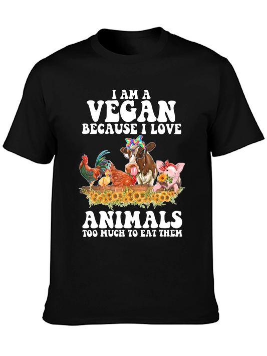 Vegan Animal Lover T-Shirt