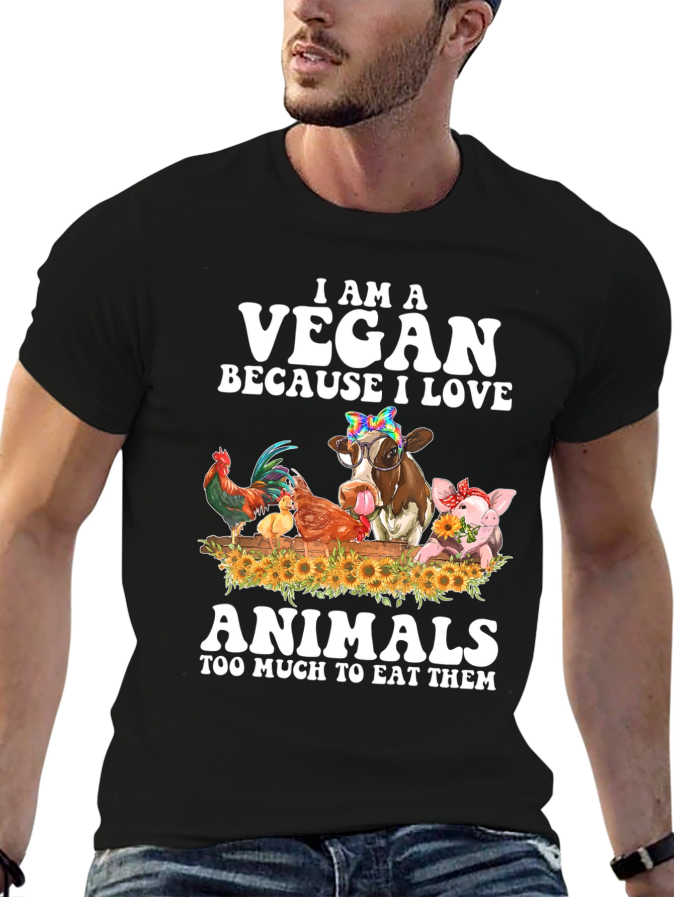 Vegan Animal Lover T-Shirt