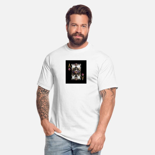 Custom Vintage Golden Violet Ace Of Spades