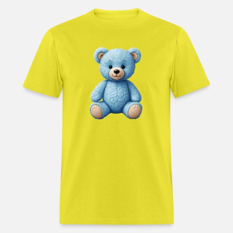 Cute blue teddy bear