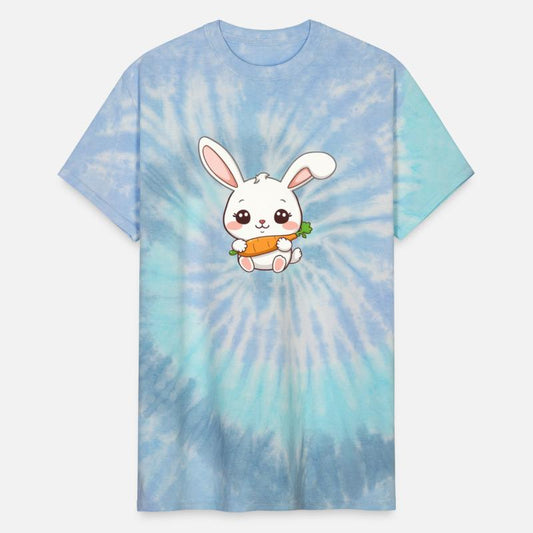 Cute Bunny with Carrot Illustration