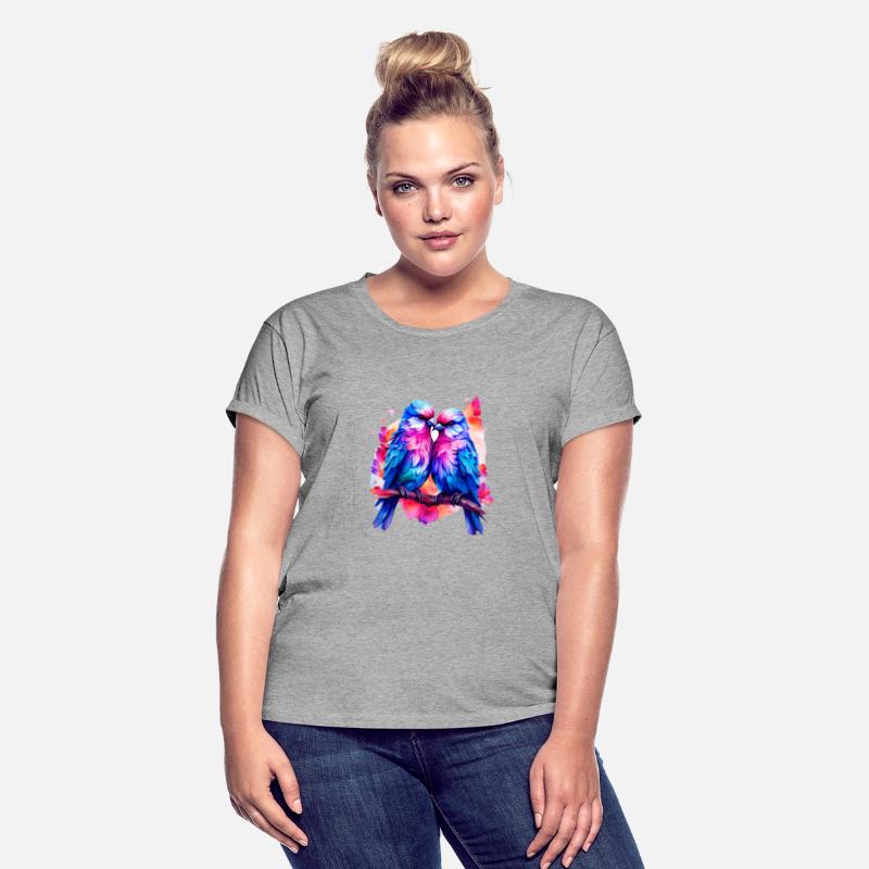 Cute Colorful Love Birds