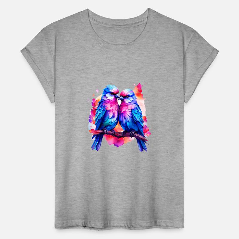 Cute Colorful Love Birds