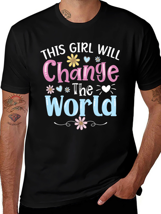 This Girl Will Change the World T-Shirt