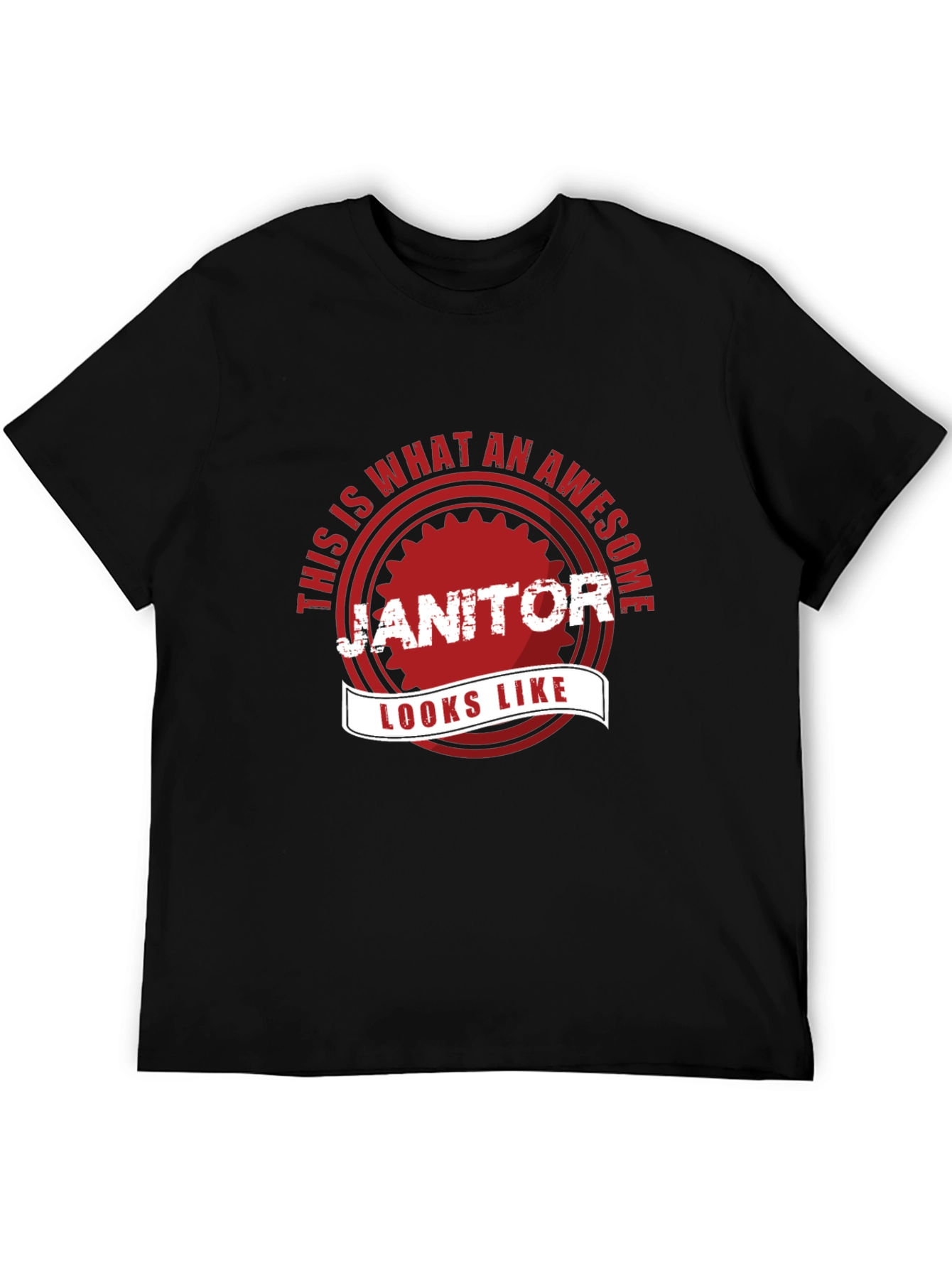 Awesome Janitor T-Shirt - Funny Gift