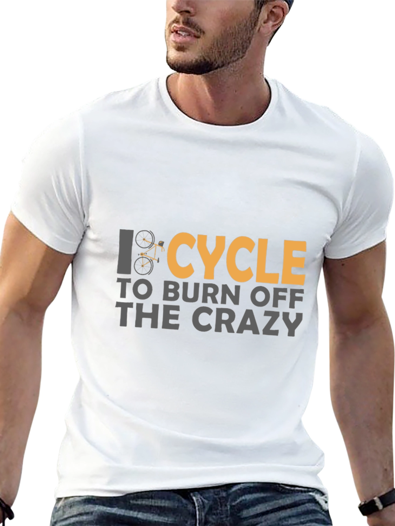 Cycle to Burn Off Crazy Tee