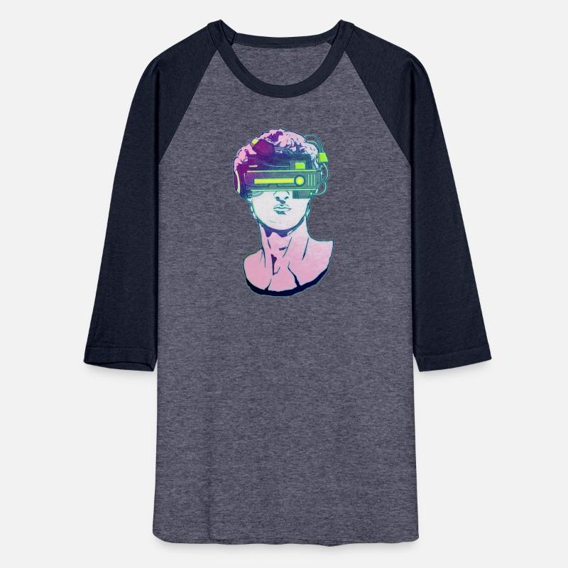 Cyber Aesthetic David Statue Greek Statue