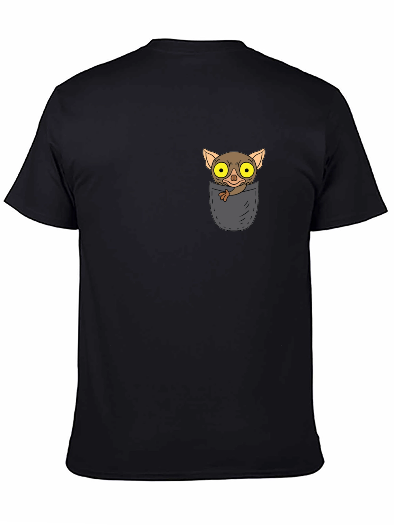 Tarsier Pocket T-Shirt - Cute Animal Design