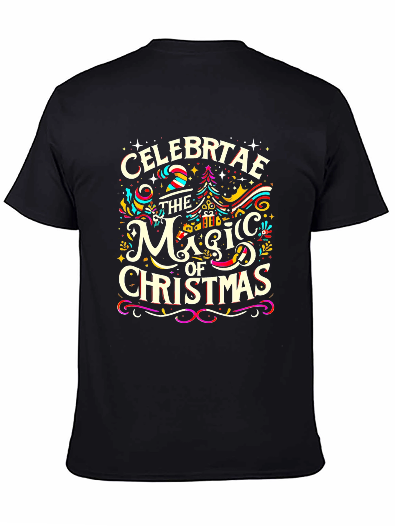 Celebrate the Magic of Christmas Graphic Tee