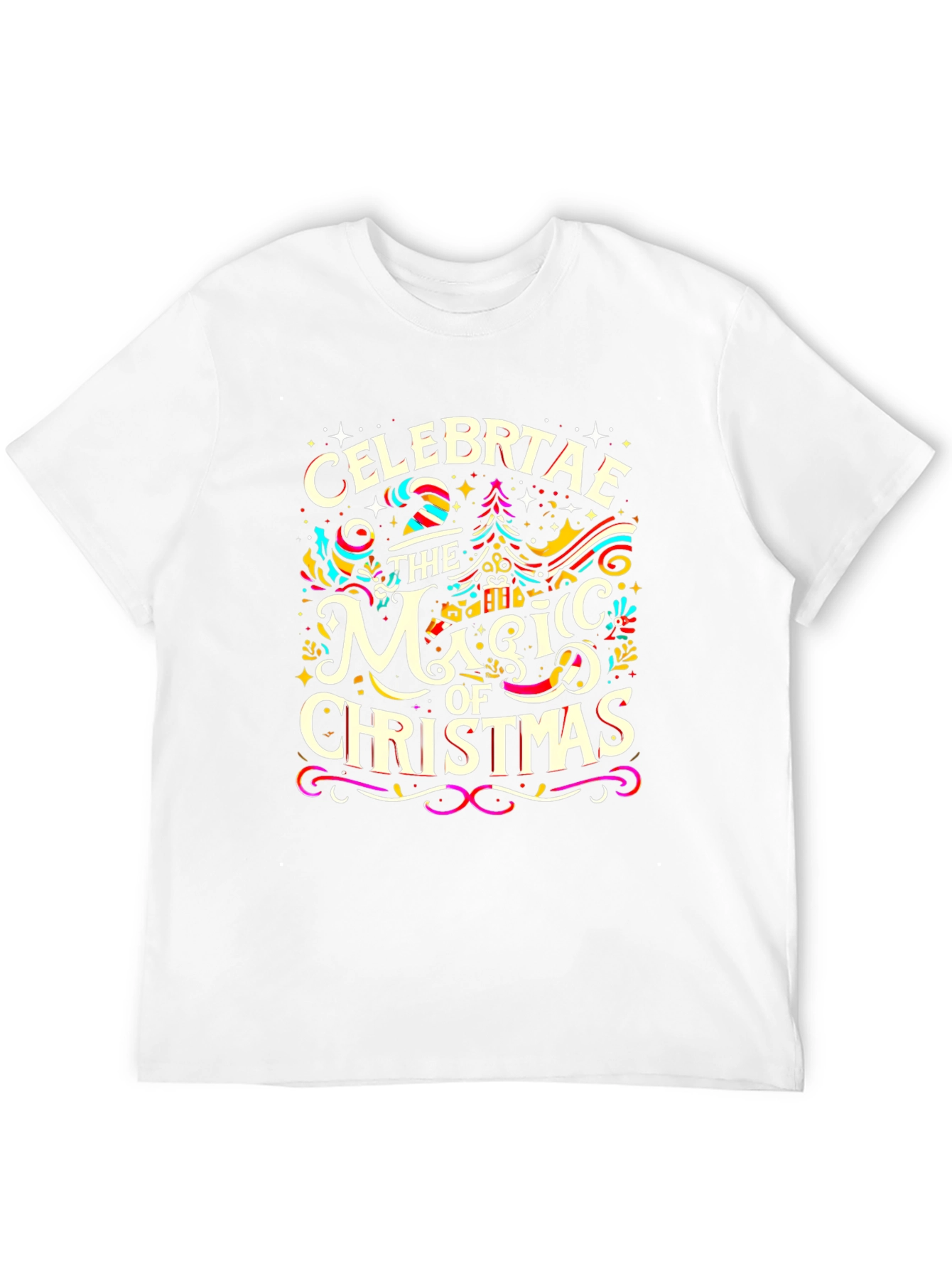 Celebrate the Magic of Christmas Graphic Tee