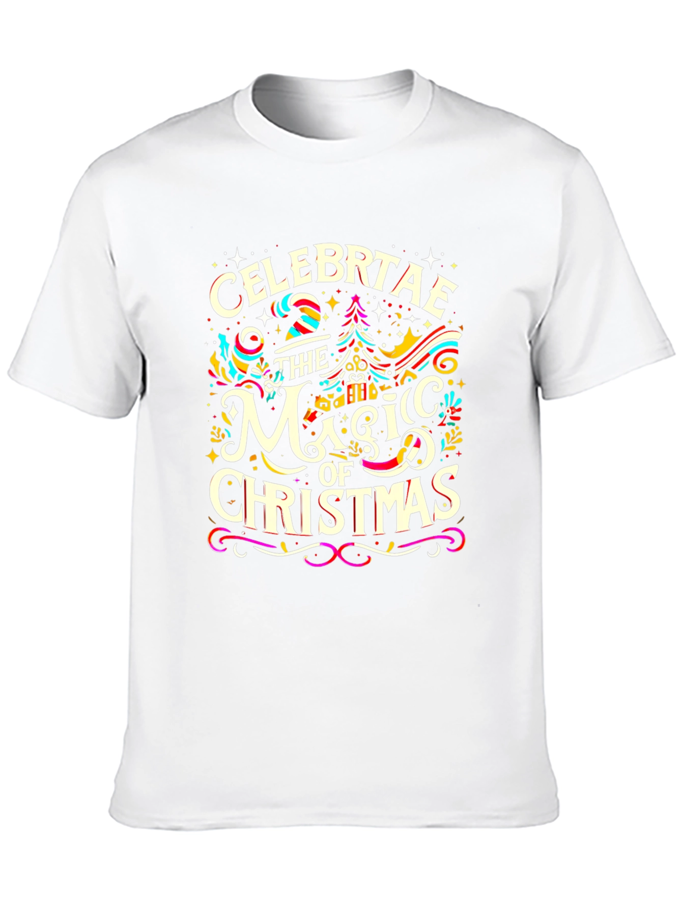 Celebrate the Magic of Christmas Graphic Tee