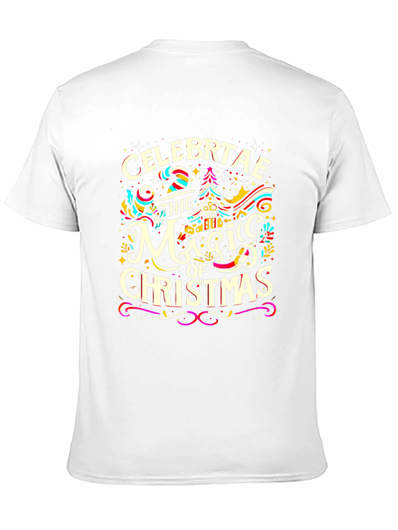 Celebrate the Magic of Christmas Graphic Tee