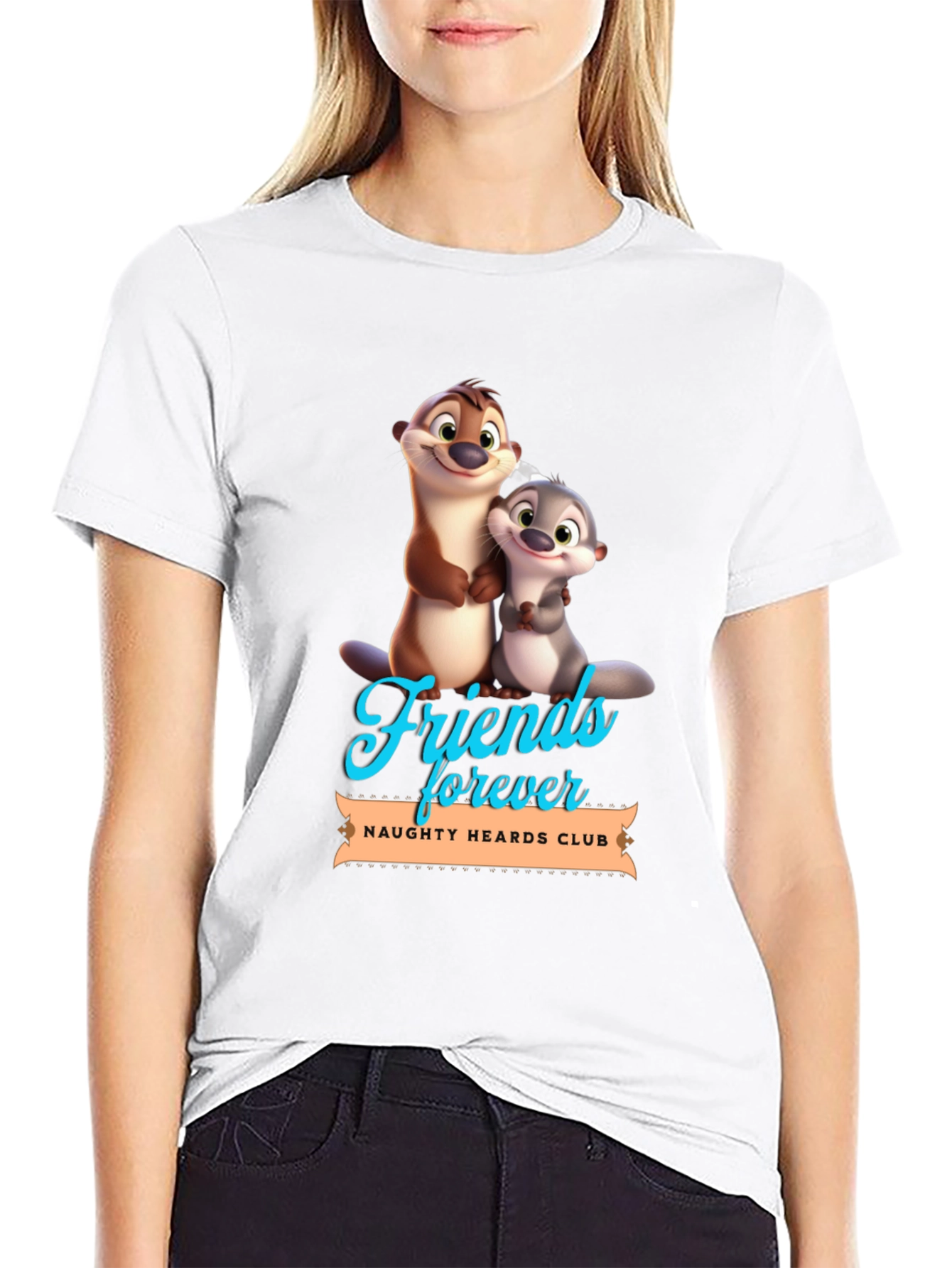 Friends Forever Club Graphic T-Shirt