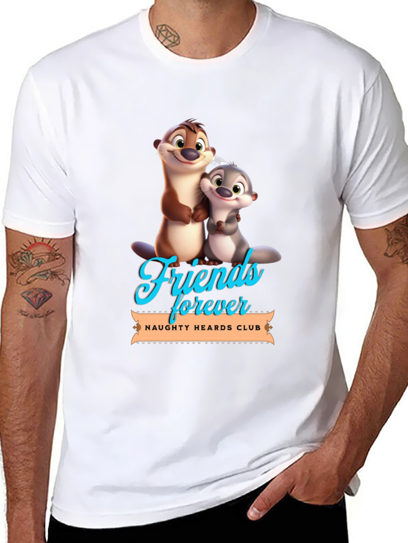 Friends Forever Club Graphic T-Shirt