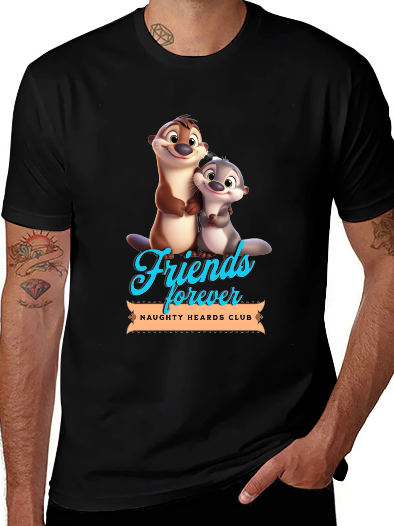 Friends Forever Club Graphic T-Shirt