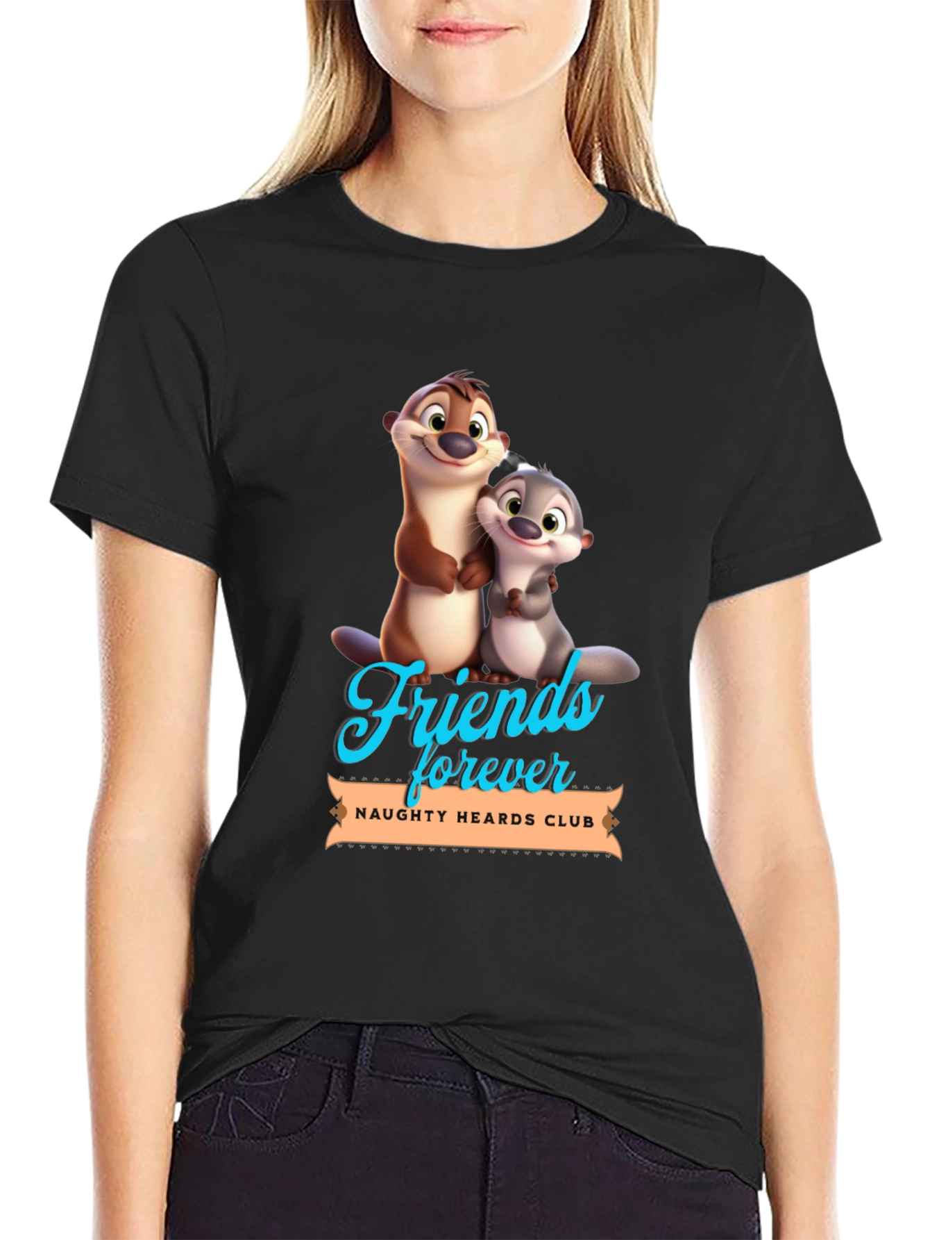 Friends Forever Club Graphic T-Shirt
