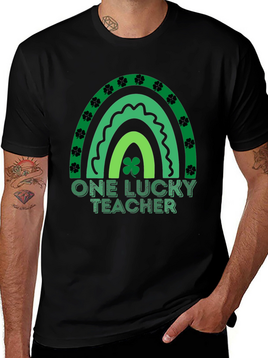 One Lucky Teacher St. Patricks Day T-Shirt