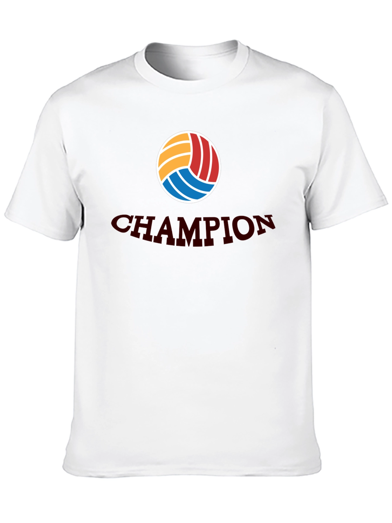 Volleyball Champion Graphic Tee - Black