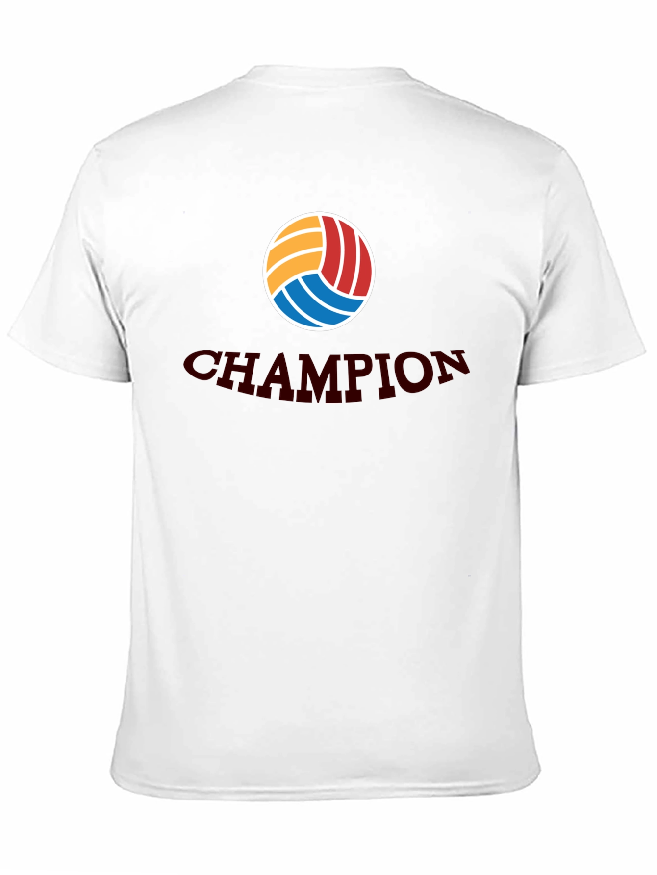 Volleyball Champion Graphic Tee - Black