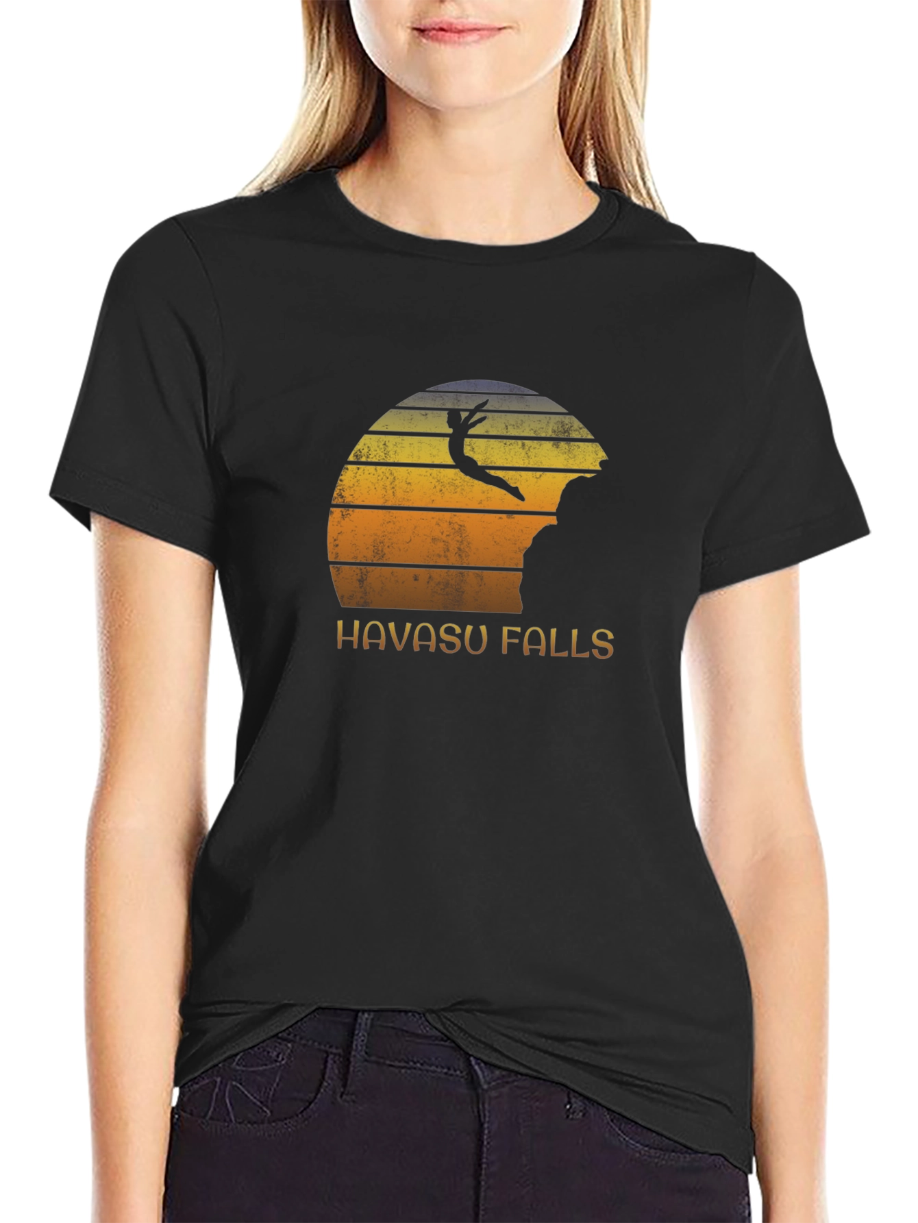Havasu Falls Retro Jumper T-Shirt