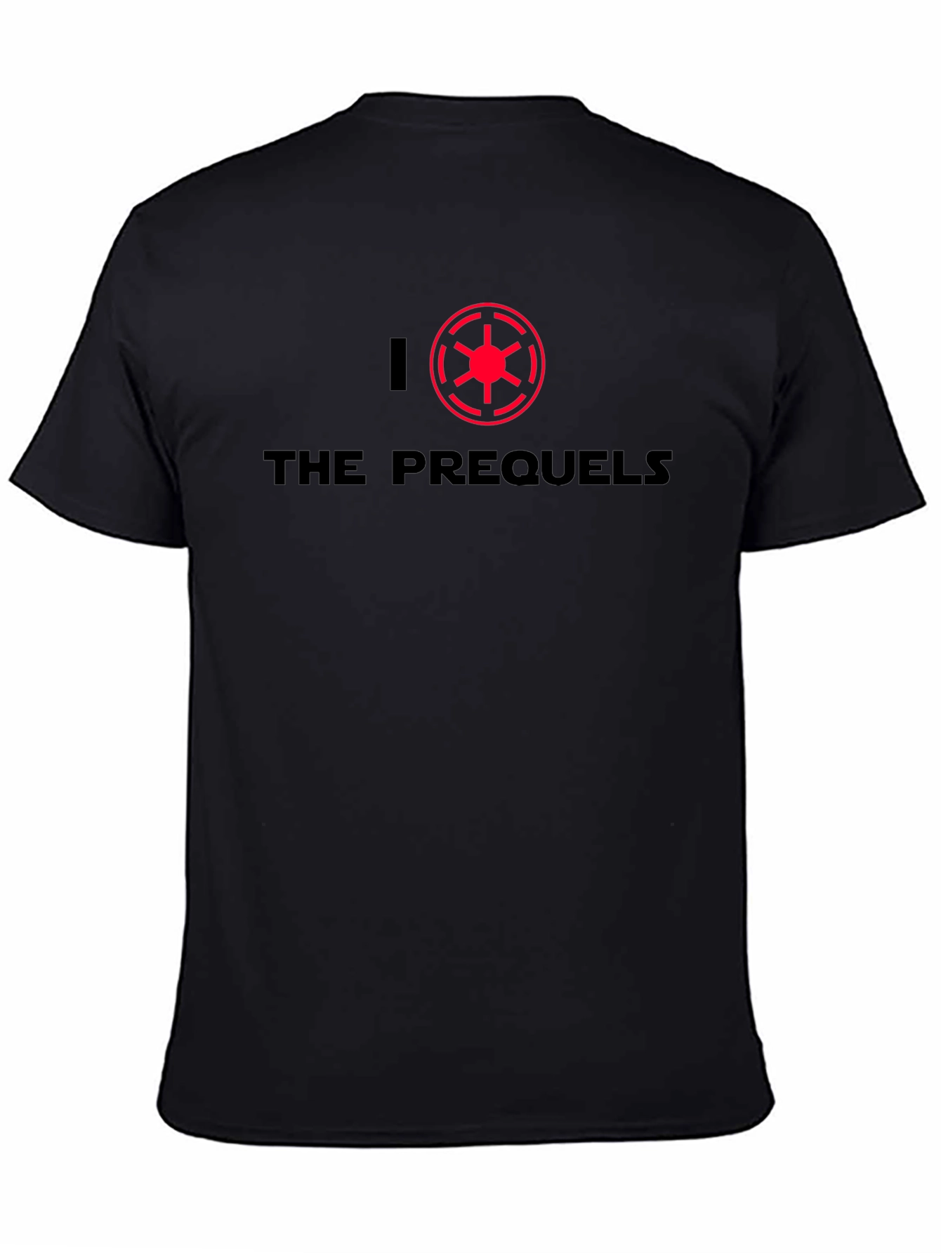I Heart The Prequels Graphic T-Shirt - Black