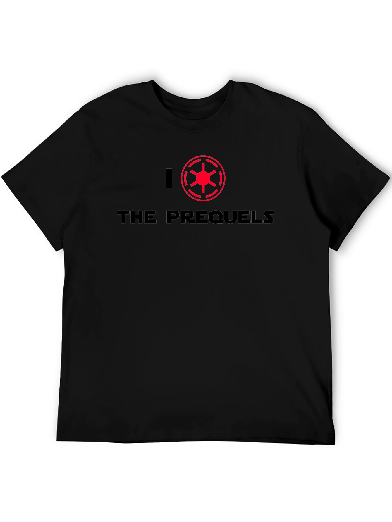 I Heart The Prequels Graphic T-Shirt - Black