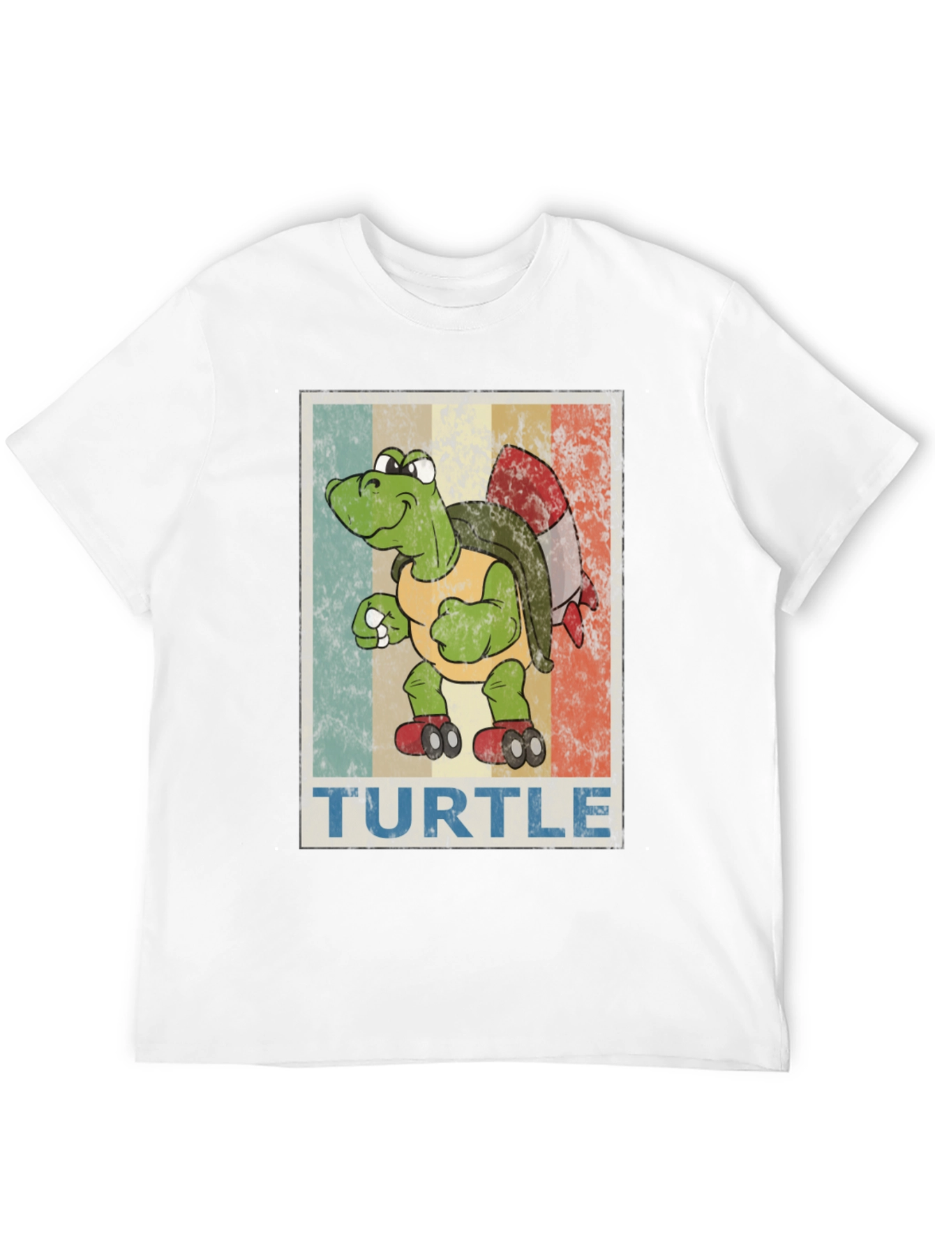 Retro Turtle Rocket T-Shirt