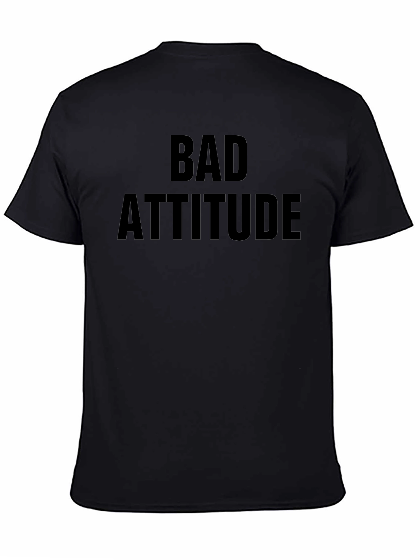 Bad Attitude Black Graphic Tee