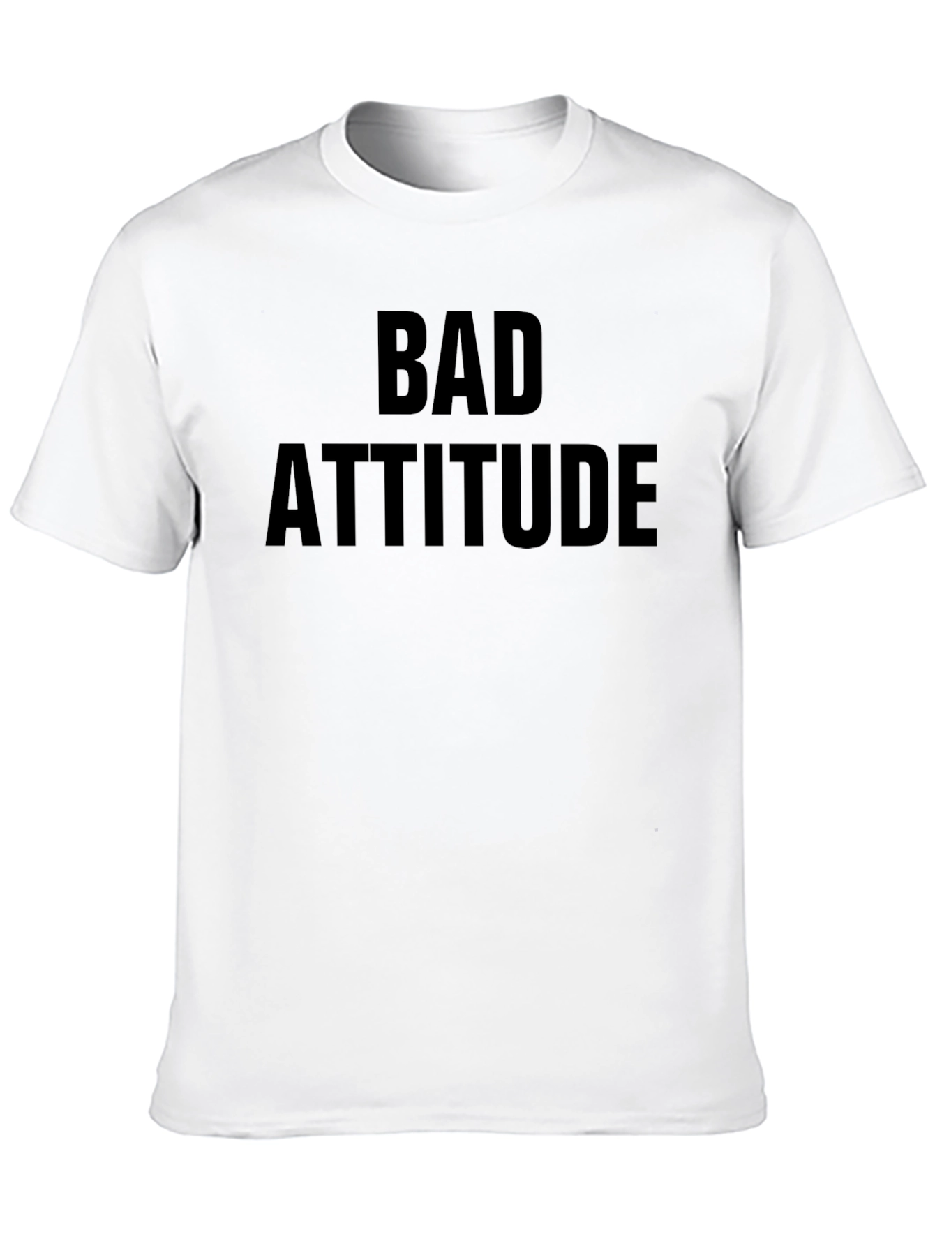 Bad Attitude Black Graphic Tee