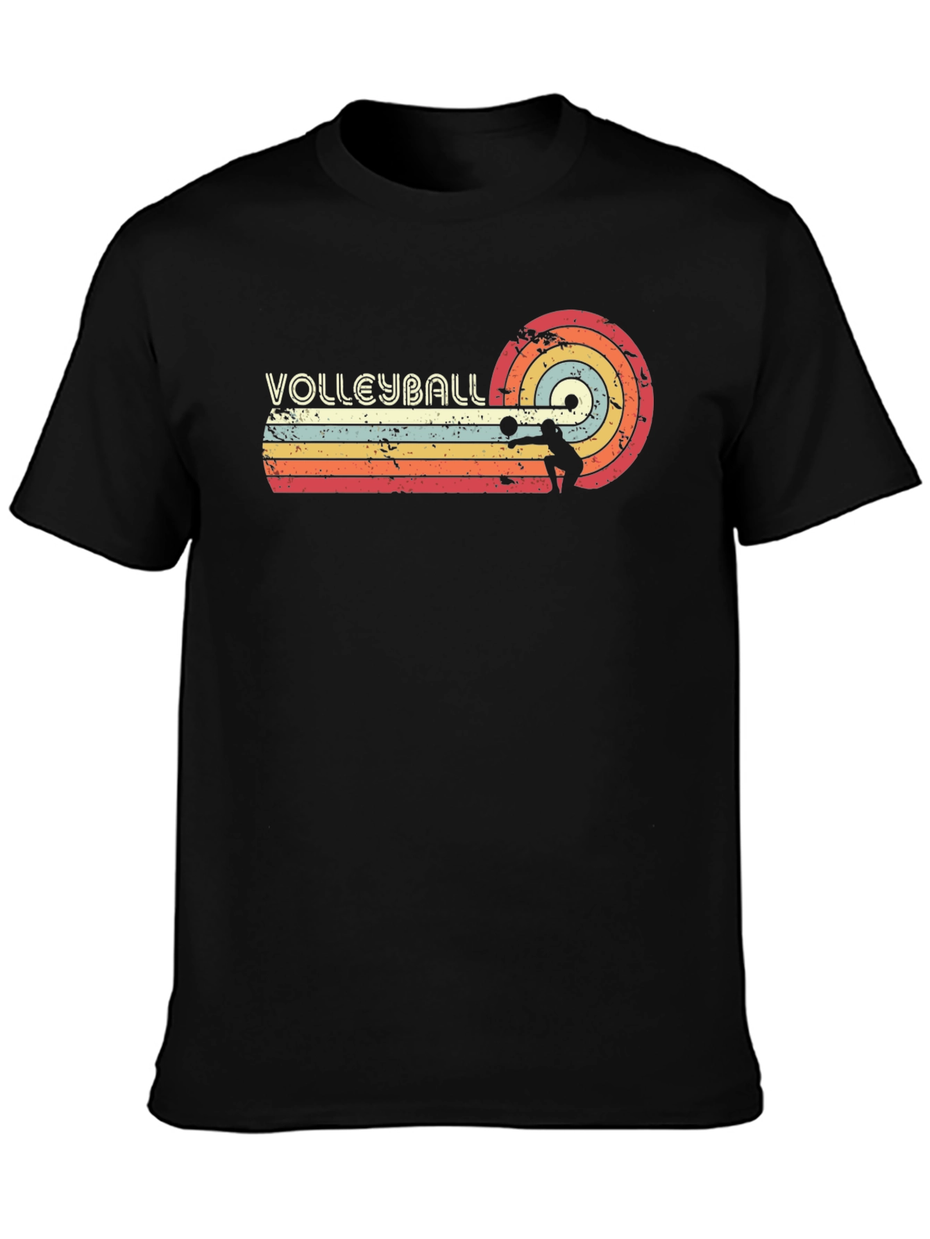 Retro Volleyball Graphic T-Shirt