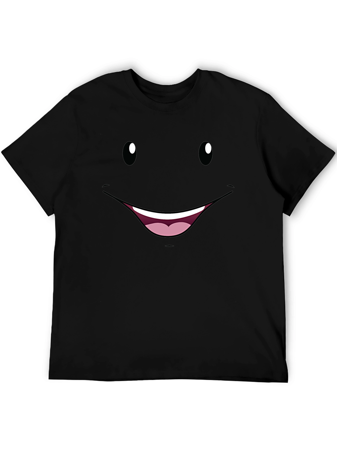 Nick Jr. Face Graphic Black T-Shirt
