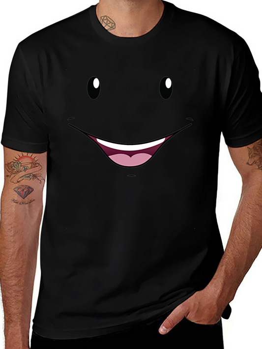 Nick Jr. Face Graphic Black T-Shirt